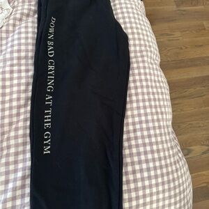 Taylor swift tortured poets sweatpants - never worn
